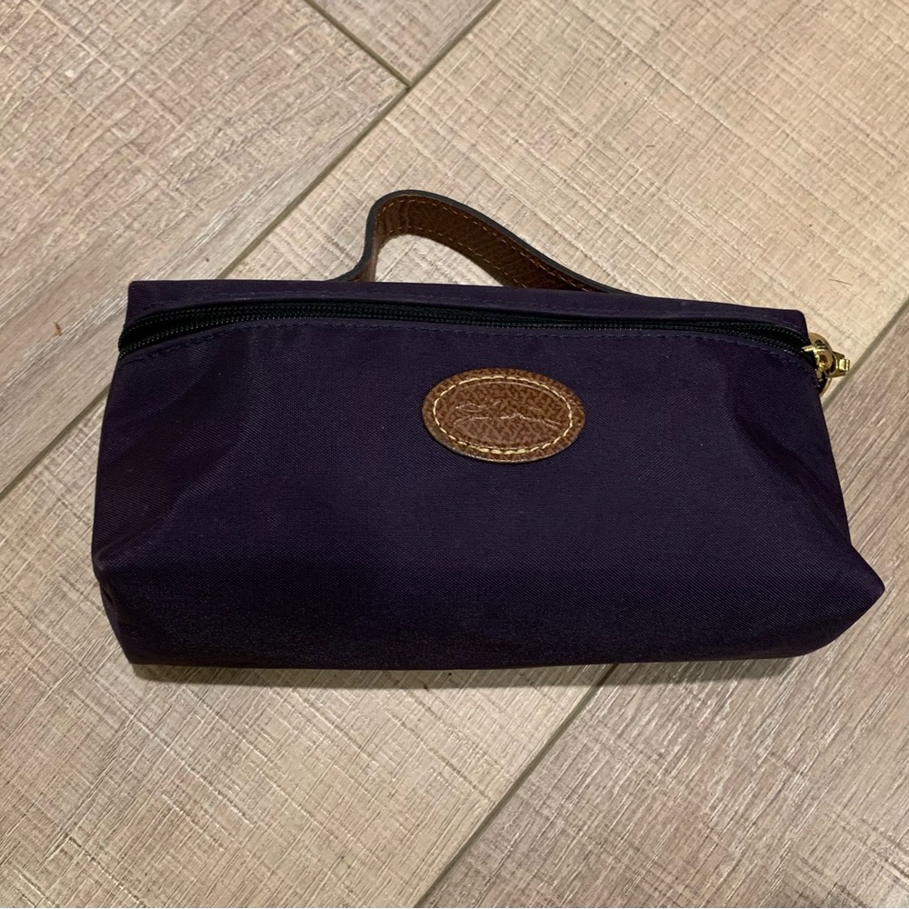 Longchamp Le Pliage Cosmetic Pouch – Bilberry Purple – New/Unused (Older Version